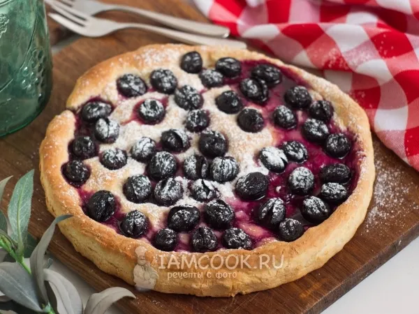 Фото блюда: Сицилийская лепешка с виноградом