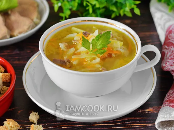 Фото блюда: Суп из говяжьего языка