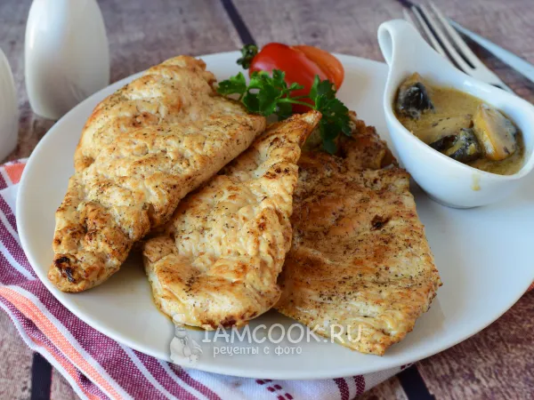 Фото блюда: Эскалопы из индейки