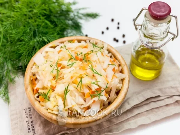 Фото блюда: Квашеная капуста по-кубански