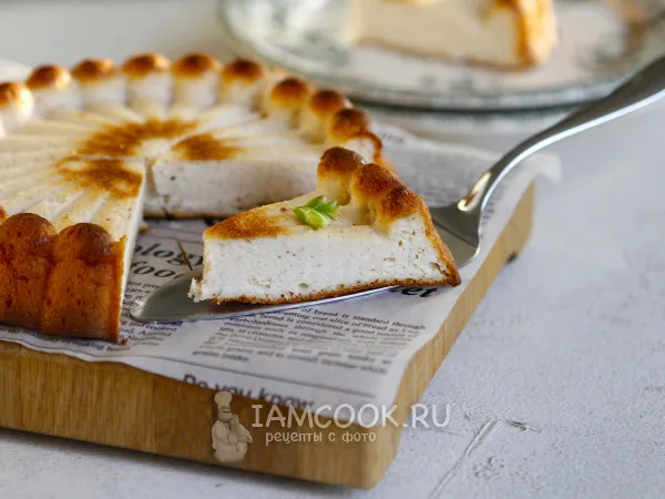 Фото блюда: Творожный кекс на миндальной муке