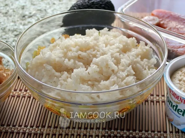Фото блюда: Рис для роллов в мультиварке