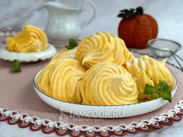 Фото блюда: Зефир из тыквы
