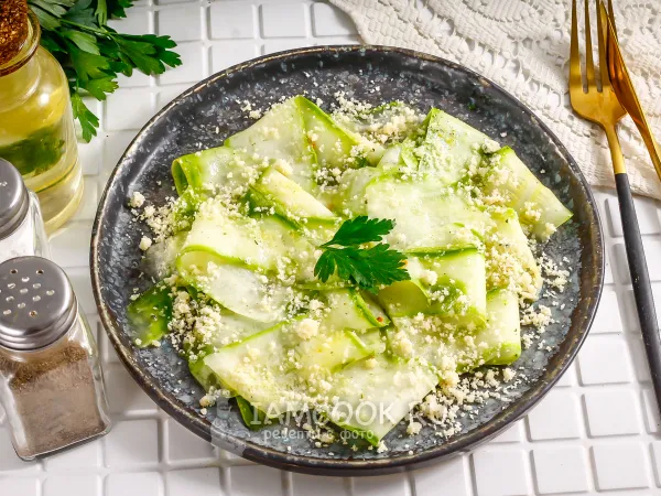 Фото блюда: Карпаччо из кабачков