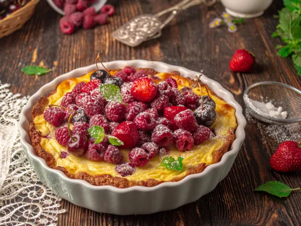 Фото блюда: Ягодный тарт ПП