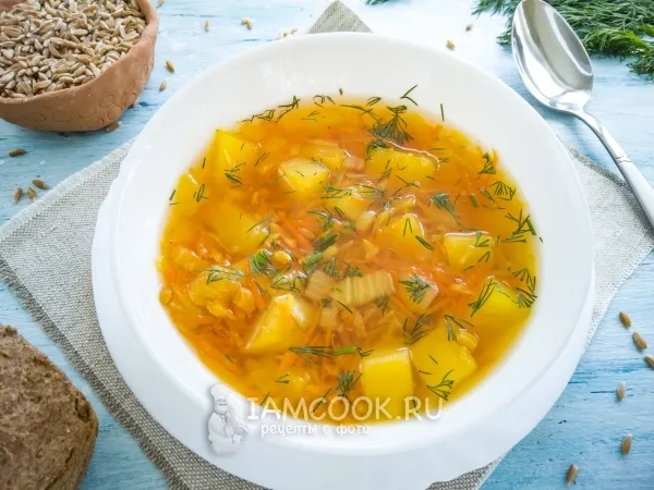 Фото блюда: Суп из полбы