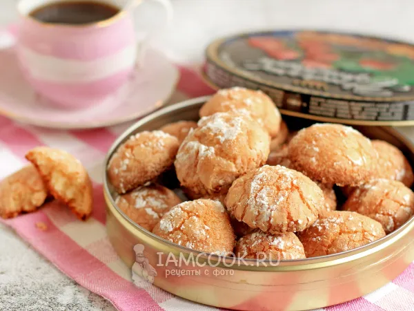 Фото блюда: Печенье из манки без муки