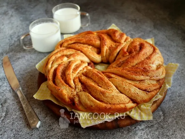 Фото блюда: Эстонская булочка с корицей