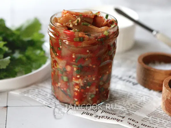 Фото блюда: Кимчи из баклажанов