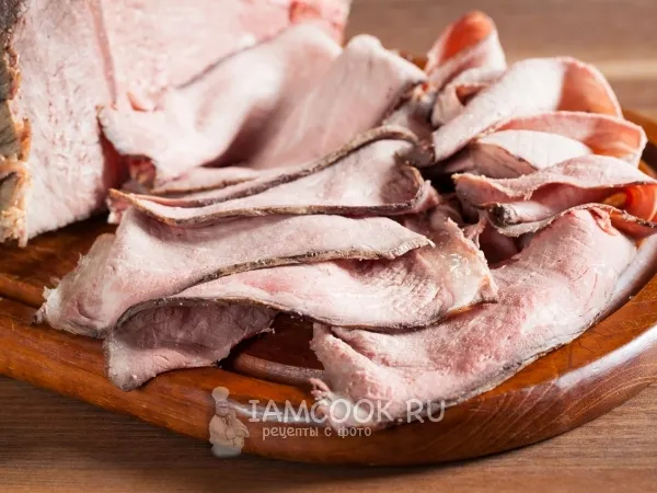 Фото блюда: Холодная говядина