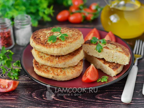 Фото блюда: Котлеты из горбуши и минтая