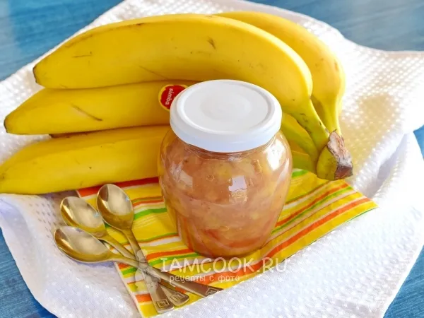 Фото блюда: Варенье из бананов