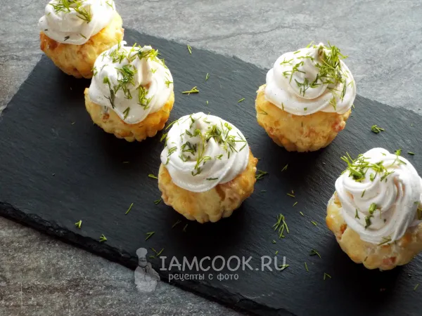 Фото блюда: Закусочные капкейки