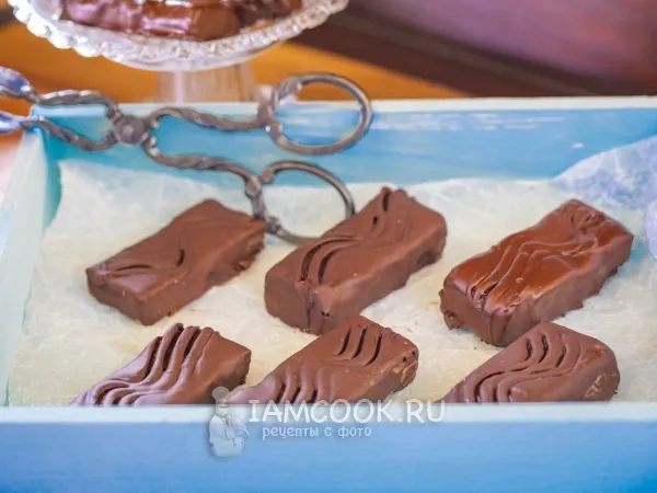 Фото блюда: Шоколадные конфеты с начинкой