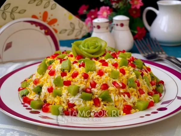 Фото блюда: Салат «Уральские самоцветы»