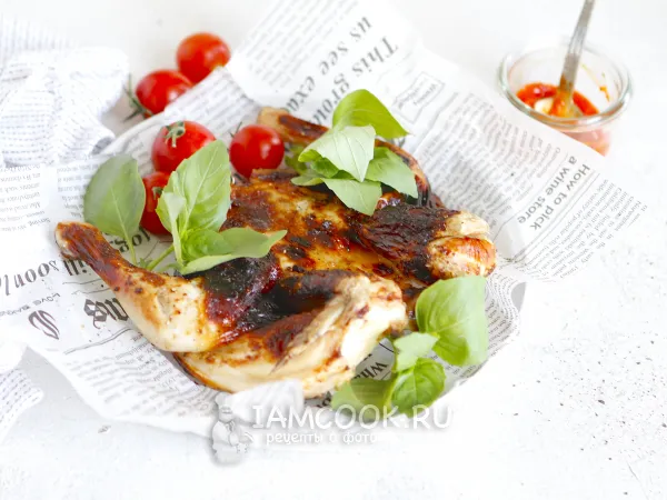 Фото блюда: Цыпленок табака в аэрогриле