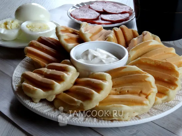 Фото блюда: Оладьи на гриле (электрическом)