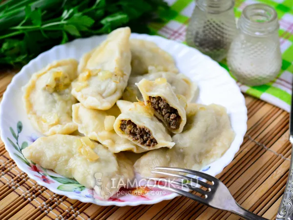 Фото блюда: Вареники с печенью