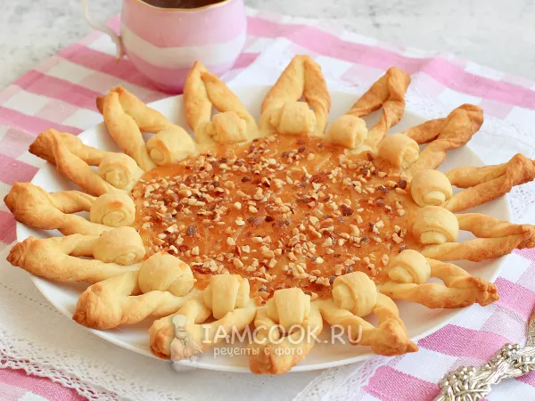 Фото блюда: Пирог «Солнышко» (из песочного теста)