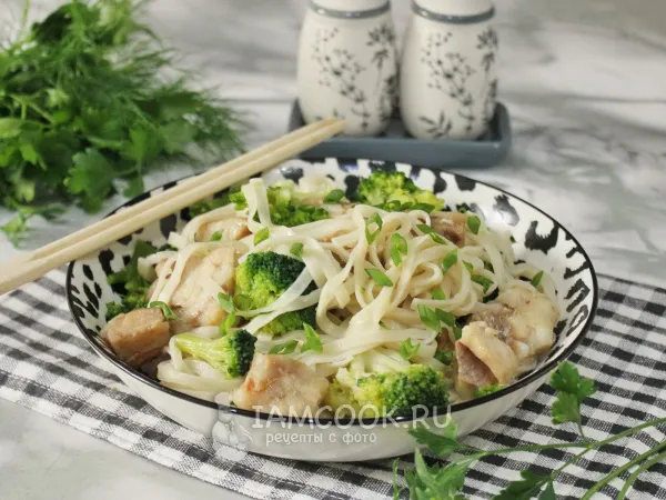 Фото блюда: Лапша удон с рыбой