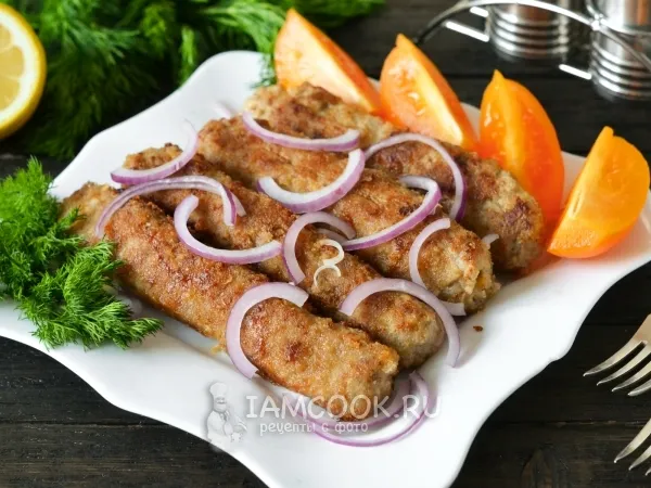 Фото блюда: Мясные пальчики из фарша