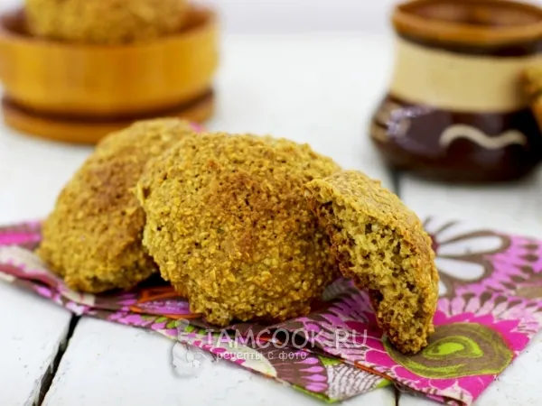 Фото блюда: Овсяное печенье без масла