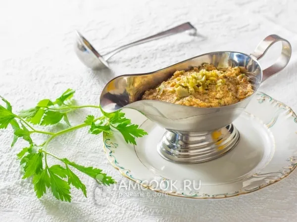 Фото блюда: Соус с корнишонами