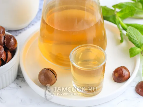 Фото блюда: Настойка на орехах макадамия