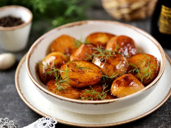 Фото блюда: Жареная картошка по-корейски