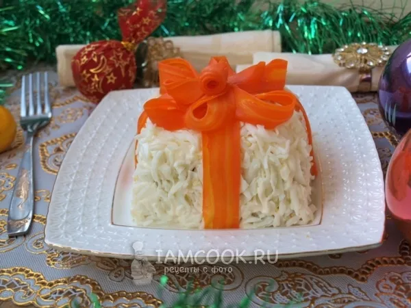 Фото блюда: Салат «Подарок»