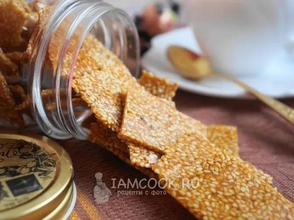 Фото блюда: Кунжутный грильяж