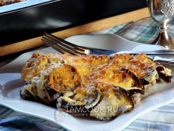 Фото блюда: Свинина с баклажанами