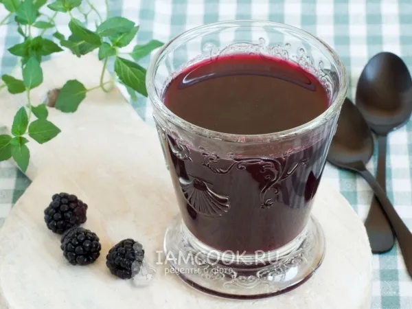 Фото блюда: Морс из ежевики