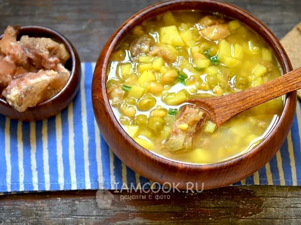 Фото блюда: Суп из тушенки с картошкой