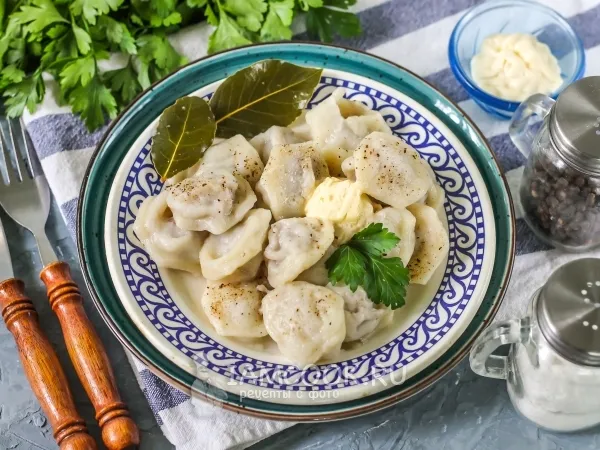 Фото блюда: Пельмени в мультиварке