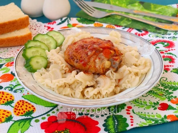 Фото блюда: Куриные бёдра в духовке