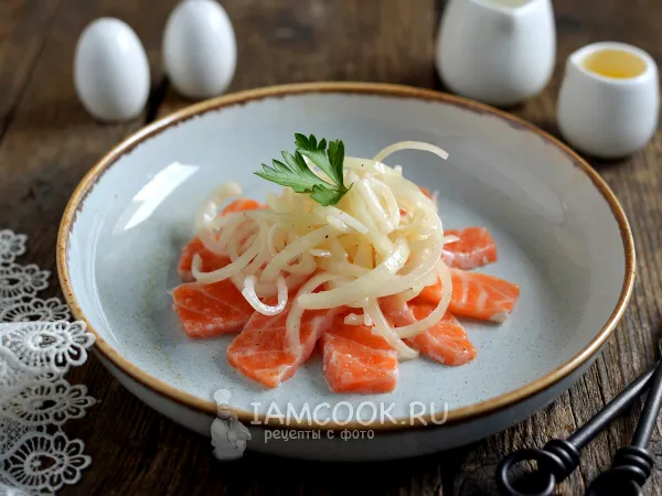 Фото блюда: Сугудай из красной рыбы (горбуши, кеты, семги, форели и т.д.)