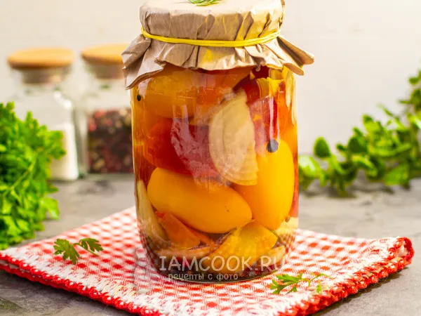 Фото блюда: Помидоры в желе без стерилизации на зиму