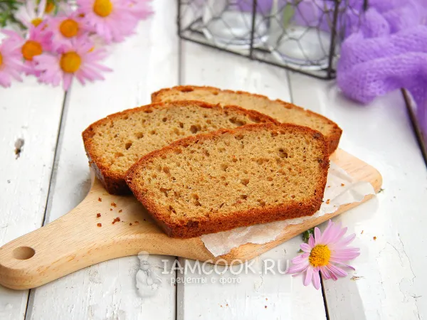 Фото блюда: Кекс с халвой