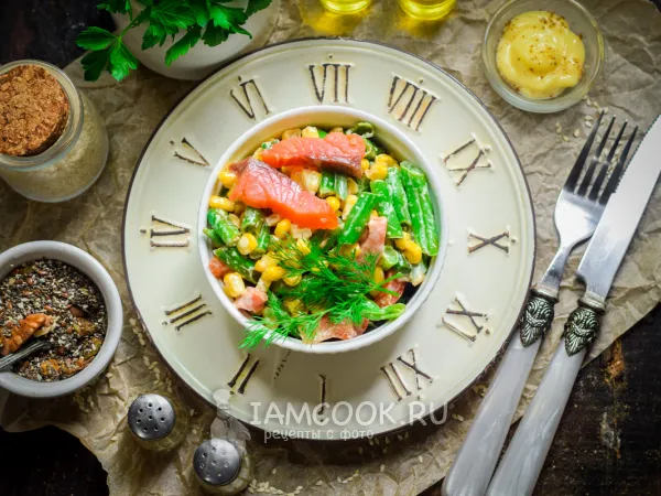 Фото блюда: Салат «Три мушкетера»