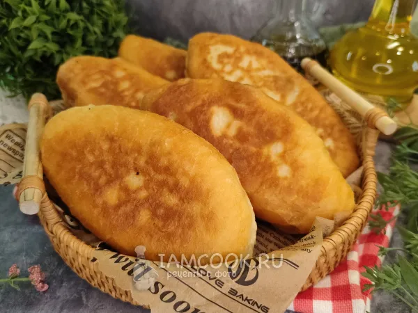 Фото блюда: Пирожки с мясом и печенью