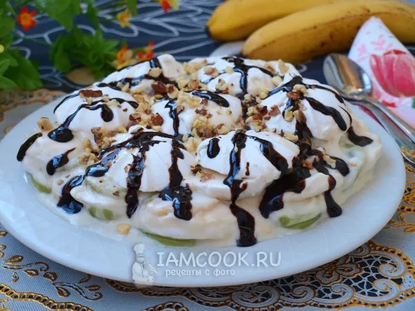 Фото блюда: Торт из зефира без выпечки