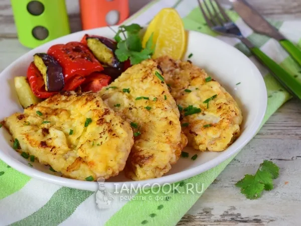 Фото блюда: Отбивные с горчицей на сковороде