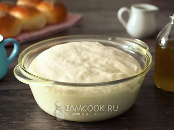 Фото блюда: Дрожжевое тесто на оливковом масле