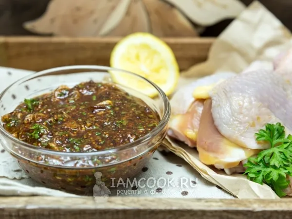 Фото блюда: Маринад с зернистой горчицей для курицы