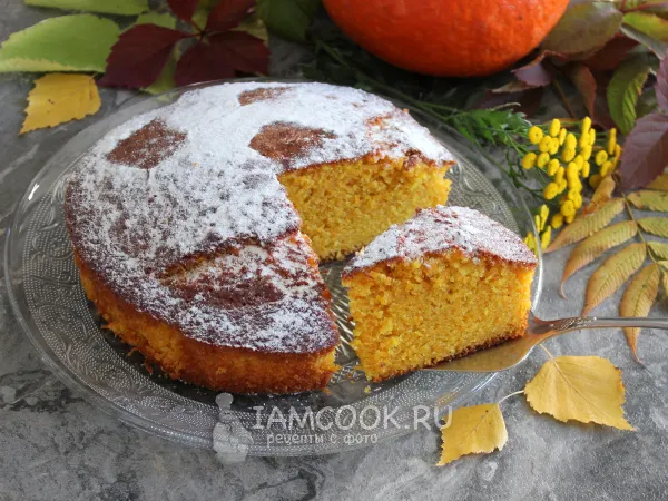 Фото блюда: Морковно-тыквенный пирог