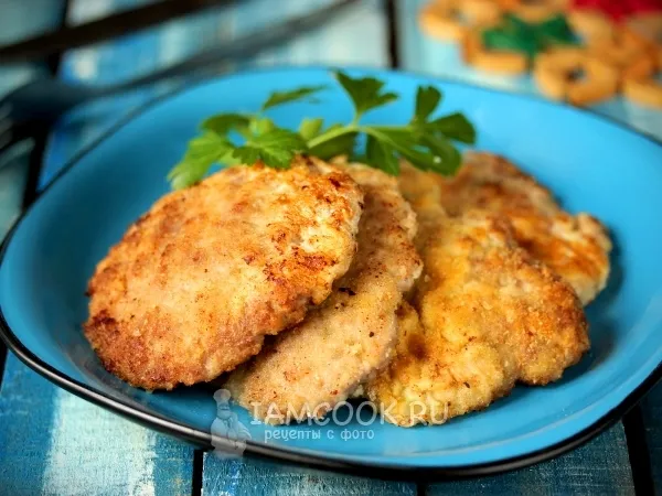 Фото блюда: Шницель из фарша