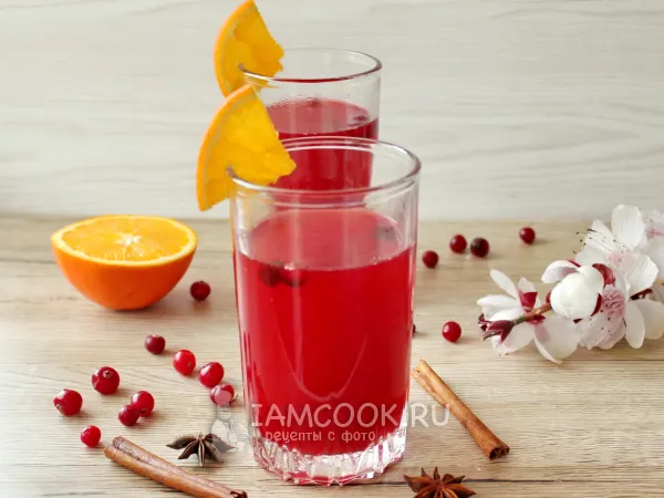 Фото блюда: Клюквенный напиток