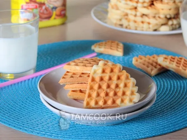 Фото блюда: Вафли песочные