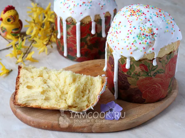 Фото блюда: Кулич на воде